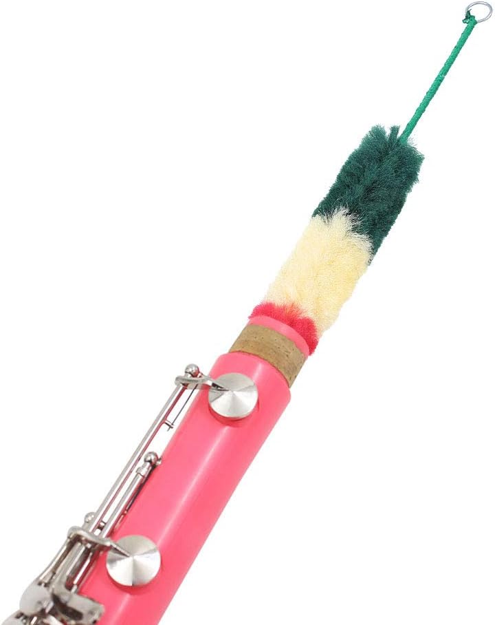 GOTOTOP Flute Cleaning Rod, Clarinet Soft Brush, Recorder Cleaner, Clarinet Cleaning Brush, Micro Fiber 10.3 x 0.9in - Image 3